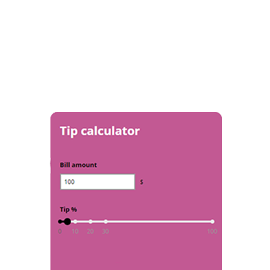 tipping calculator