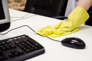 Office cleaning slough